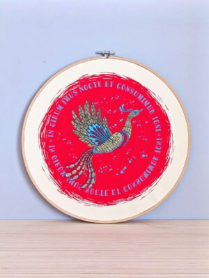 "AVE FÉNIX" GRABADO ORIGINAL