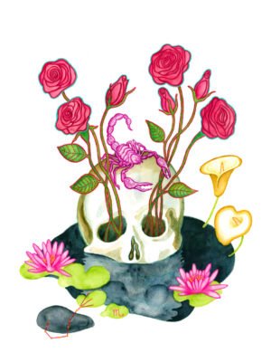 LÁMINA SIGNOS ZODÍACO - ESCORPIO